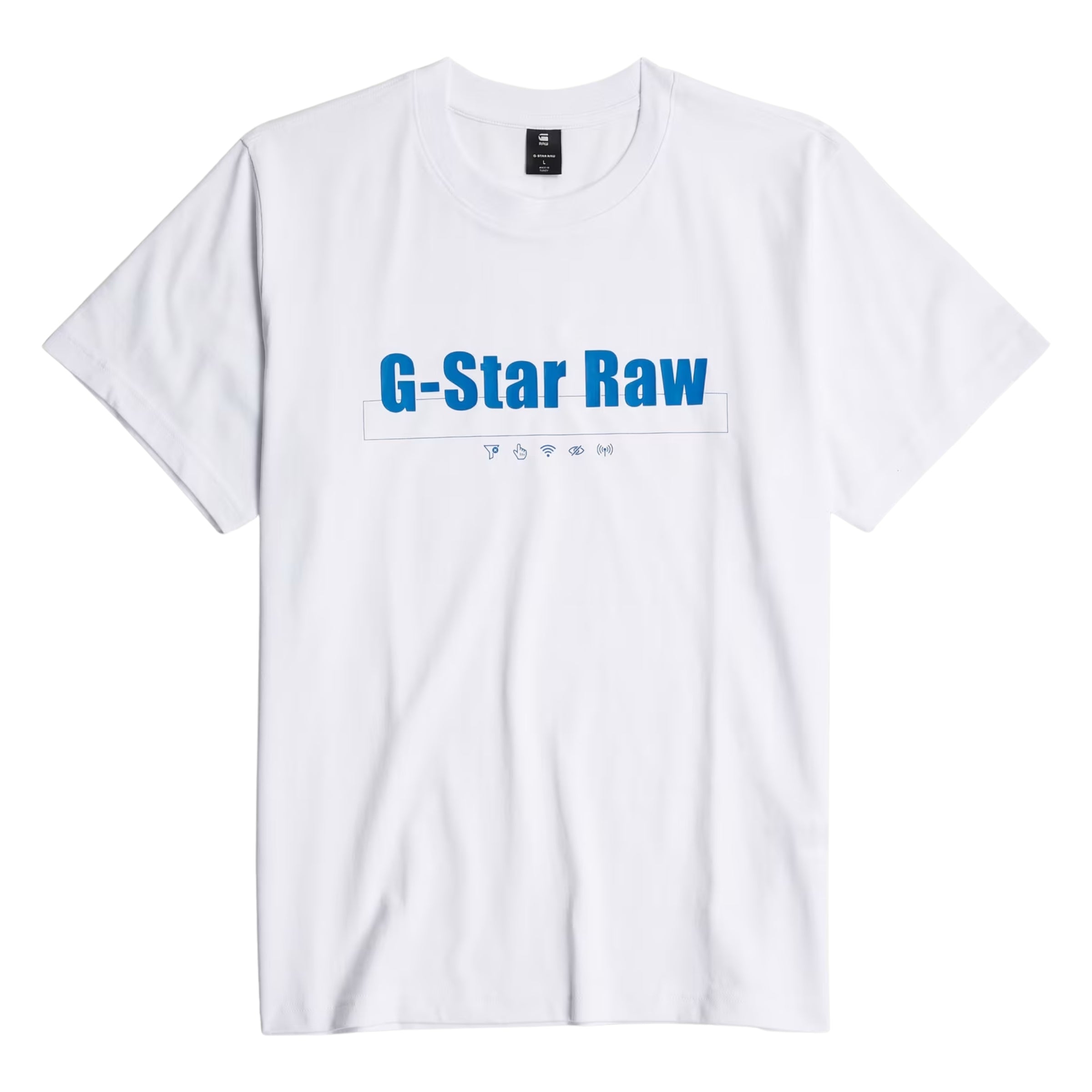 G-Star T-Shirt Symbols Print White